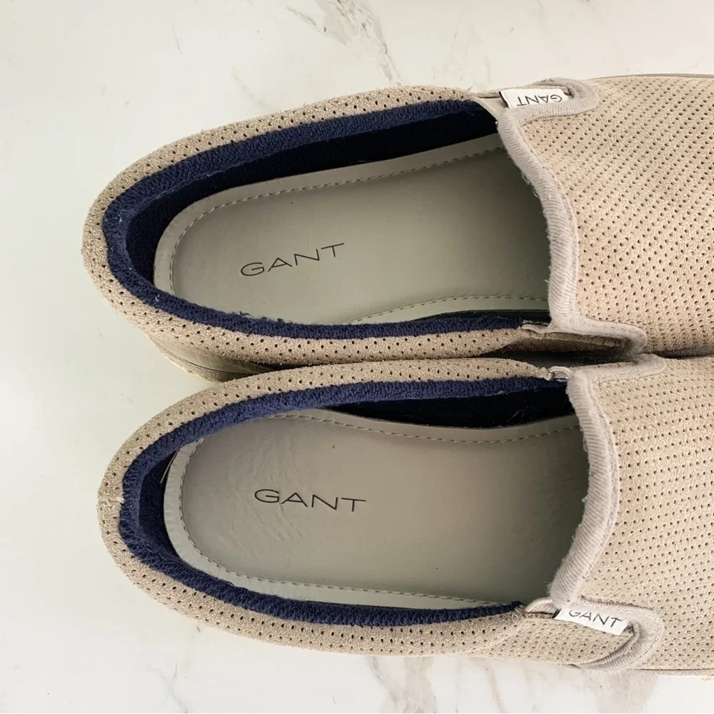GANT Men’s Suede Espadrille Loafer Sz 9